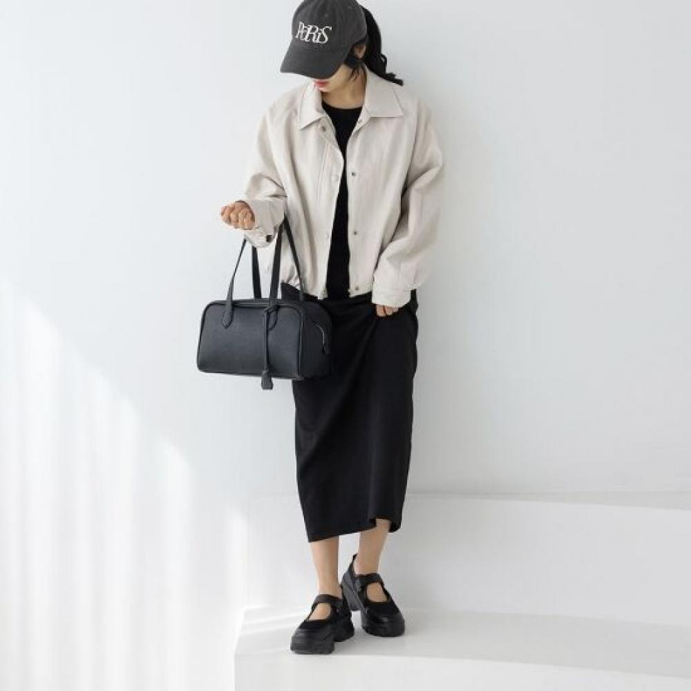 Jisyu Litia Cushion Platform Mary Jane Sneakers
