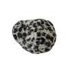 Pu Leather Brim Baseball Cap Y2K Women Leopard Print Hat Retro Lamb Wool Berets