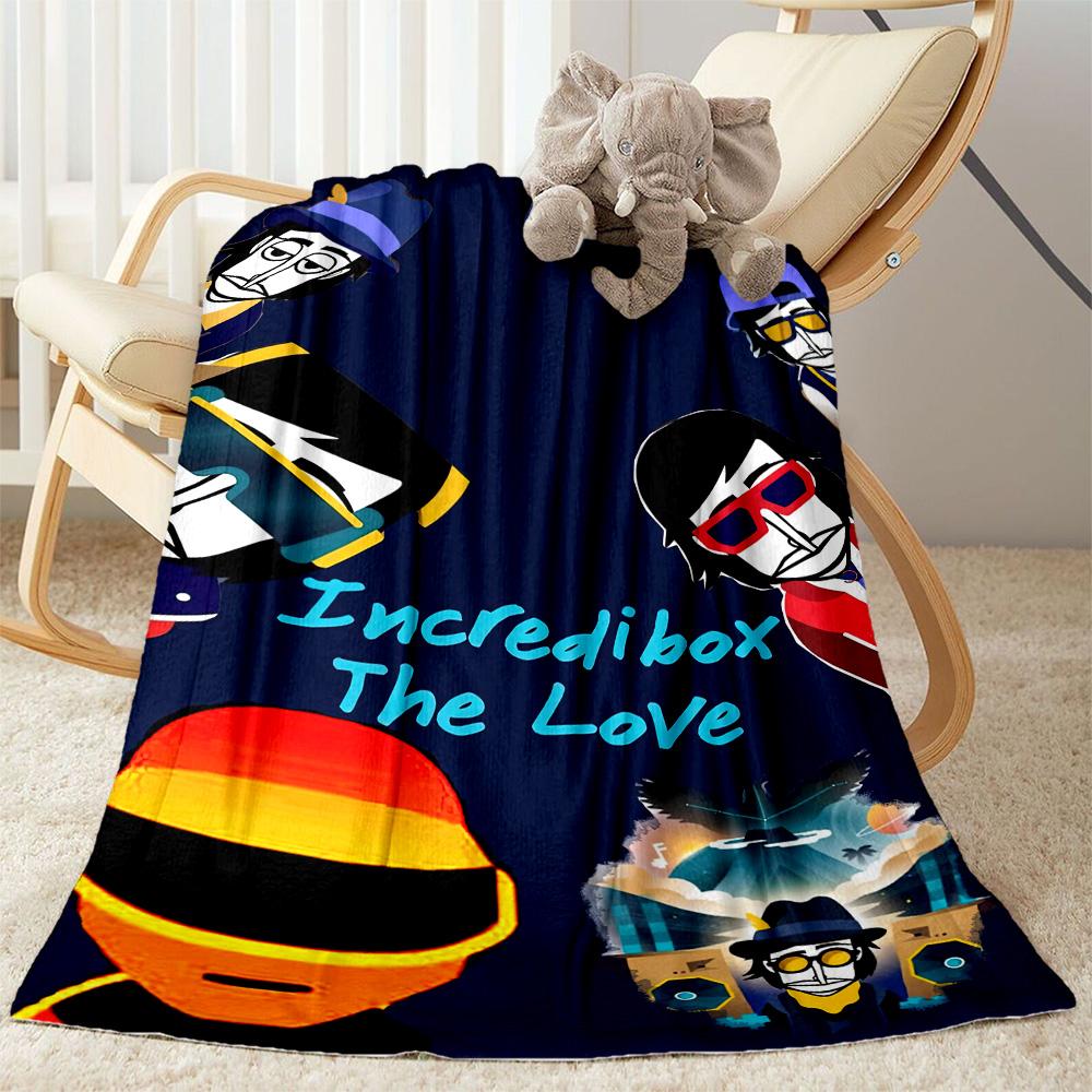 Incredibox Blanket Soft & Cozy Suitable for Picnics Sofa Couch All-Season Use Modern Style Perfect Gift for Relatives and Friends