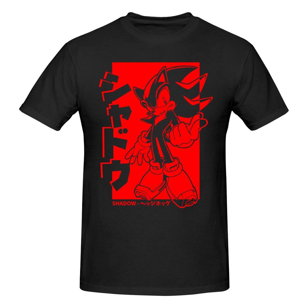 Japanese Shadow The Hedgehog Essential Nude Feeling Tshirt Light Sports Lazy Feeling Shirt
