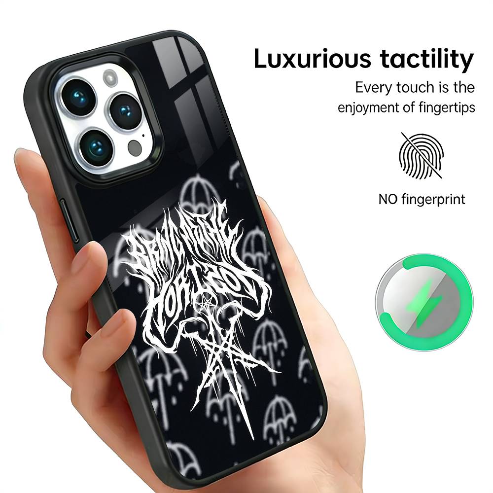 Bring Me The H-Horizons Phone Case For IPhone17 16 15 14 13 12 11 Plus Pro Max Plus Wireless Charger Cover Funda