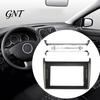 Center Control Dash Trim 9 Inch Radio Kit for Volkswagen 2014, Car Stereo Navigation Fascia Panel Modification Accessory with Mounting Brackets