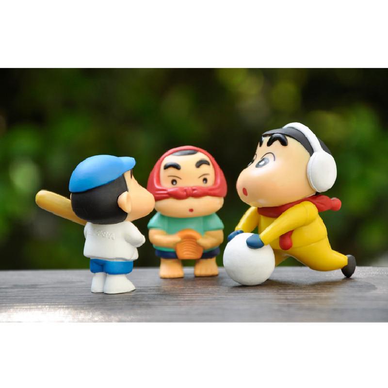 Cartoon Shinchan Crayon Figurines Desktop Ornaments Souvenirs Toys Collectibles