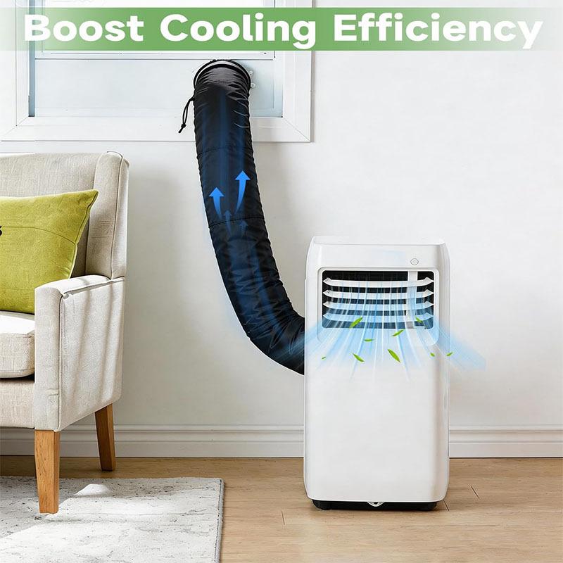 Waterproof Material Air Conditioner Hose Cover Heat Insulation Dustproof Exhaust Pipe Protection Cover Energy Saving Adjustable