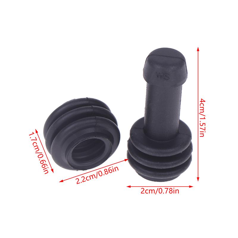 2 шт. Тормозной верхний и нижний насос Суппорт Амортизатор Пыльник Резиновый Насос дискового тормоза Водонепроницаемая крышка Запчасти для мотоцикла