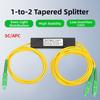 Yellow FTTH Splitter Box Low Loss Fiber Coupler New Fiber Optic Splitter  Computer Accessories