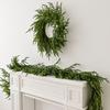 6 футов Рождественская гирлянда из норфолкской сосны с реалистичным прикосновением, искусственная зелень
