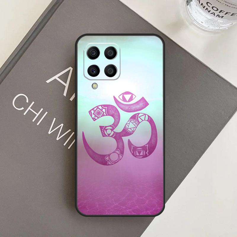 Чехол-символ Аум Ом для Samsung Galaxy M16 M36 M56 M33 M53 M13 M12 M32 M52 M20 M15 M55 M31 M14 M35 M34 M54