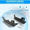 BEVINSEE Steel Seat Box Corner Carpet Mat Protectors for Land Rover Defenders