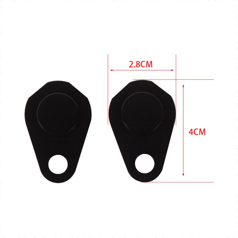 For BMW S1000R 2014-2018 S1000RR 2009-2018 S1000XR Aluminum 2PCS Smog Block Off Plates Cover Fit Spacer Motorcycle Accessories