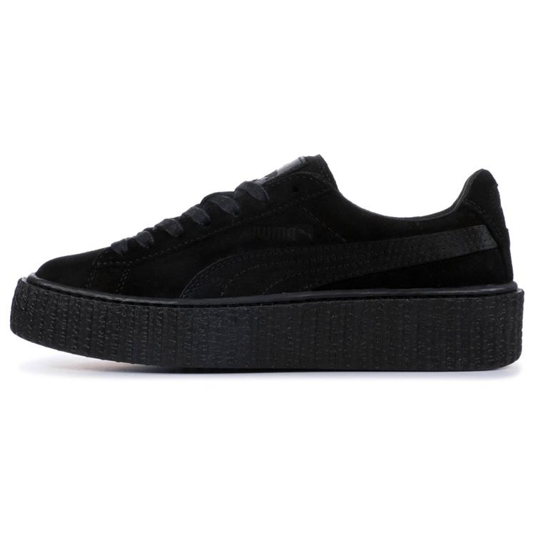 PUMA Creepers Rihanna Fenty Satin Black Womens 362268-01