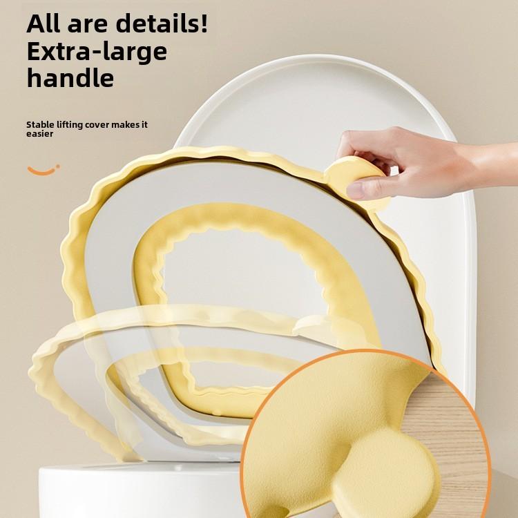 Мягкий силиконовый утолщенный чехол для сиденья унитаза водонепроницаемый моющийся универсальный унитаз Four Seasons