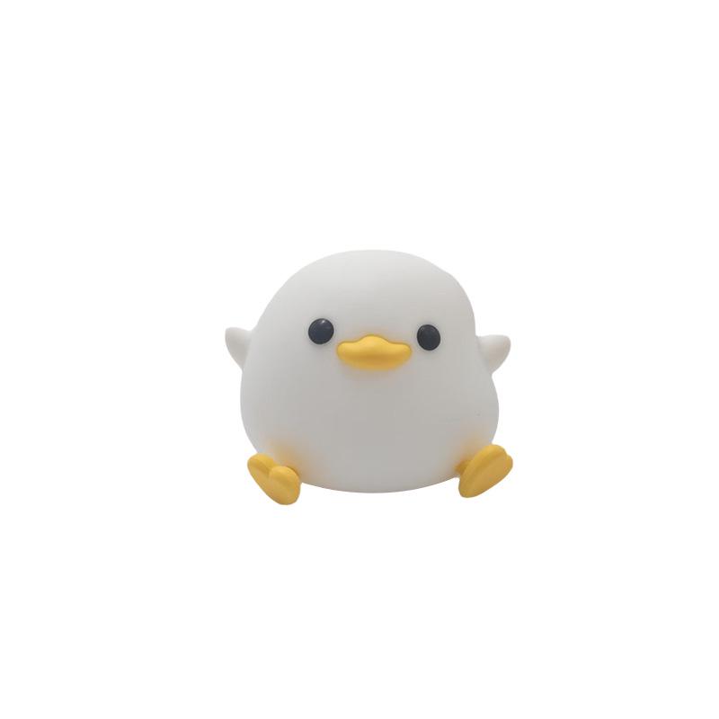 Doudou Duck Silicone Night Light - Baby Sleep Aid & Eye Protection Lamp