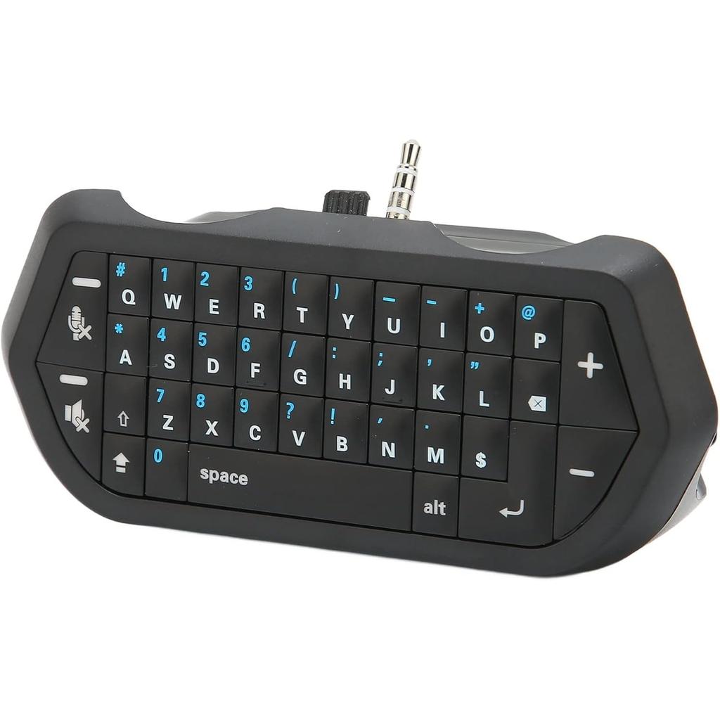 Мини-клавиатура для PS4, сверхкомпактная игровая клавиатура для сообщений, беспроводная игровая клавиатура Bluetooth для контроллера PlayStation4 PS4