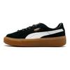 Puma Замшевые женские кроссовки на платформе Black Gum белые 363559-02