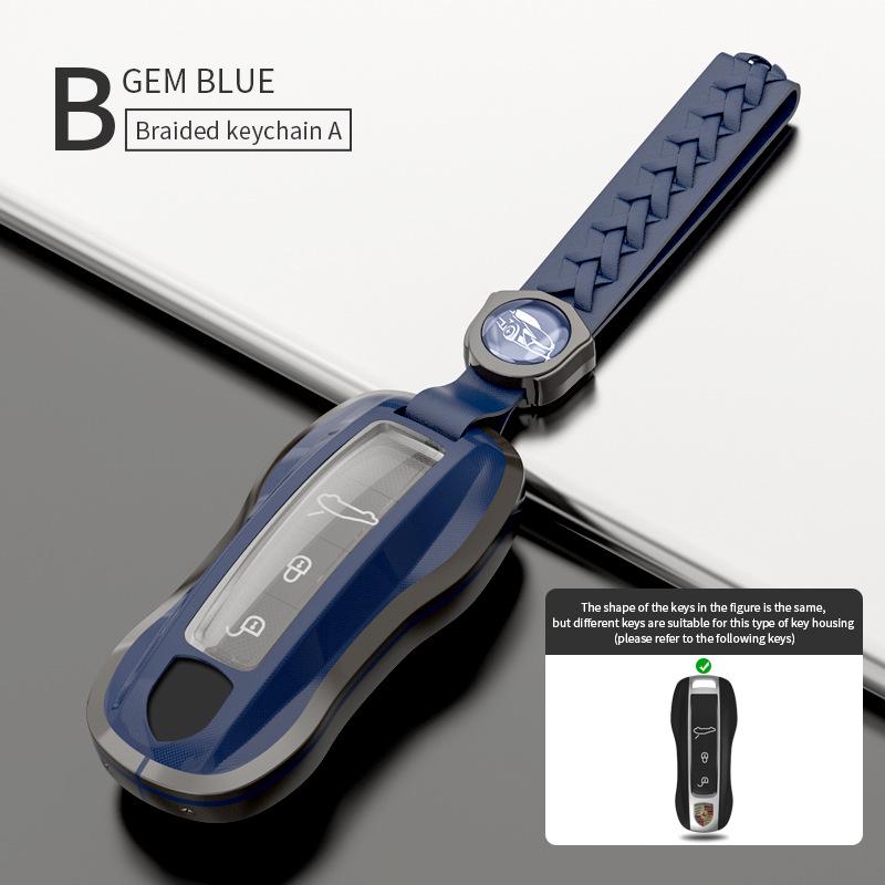 Porsche Key Shell: Compatible with 718, Cayenne, 911, Macan, Panamera Models