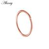 Alisouy 1Piece Steel 20G Faux Nose Rings Fake Septum Rings Hoop Nostril Daith Piercing Fake Clip On Nose Rings Oreja Piercings Jewelry