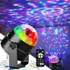 Outdoor Indoor Disco Ball Strobe Karaoke Lights with Remote Control, Disco Ball Lights, Christmas Halloween Party Car Room Birthday Decoration
