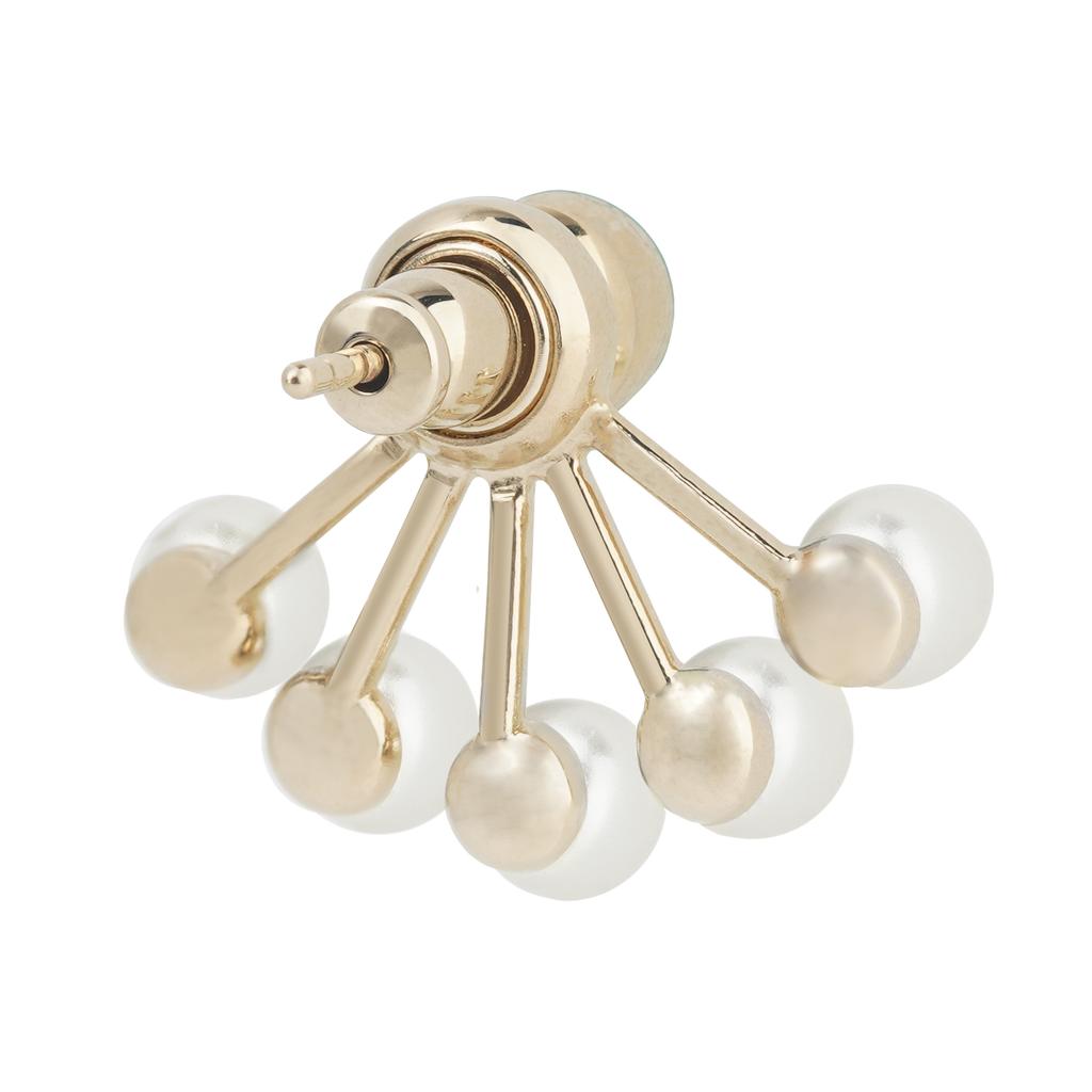 Dior La Petite Tribale Resin Bead Metal Earrings Women earrings Gold E0671TRERS-D301