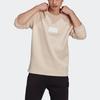 Adidas Originals Trefoil Silicon Crew Logo Sweatshirt Мужские топы Off-White GN3290