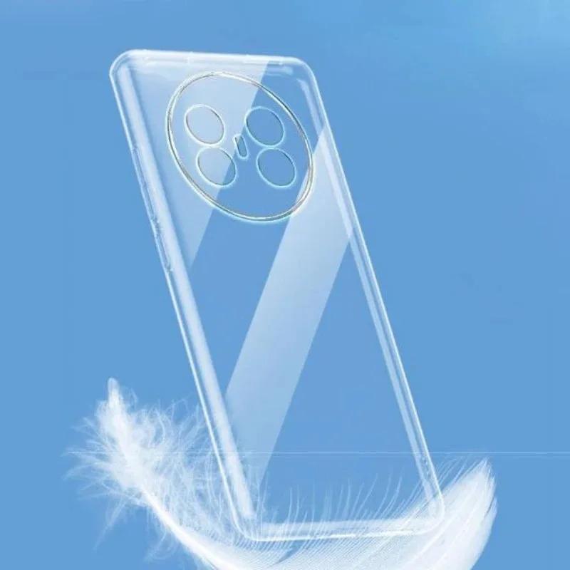 For Huawei Mate 70 Air For Mate70Air Clear Silicone Soft Transparent TPU Phone Cases Back Cover Lens Protective Back Shell Capa