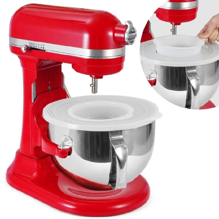 Крышка чаши миксера Крышка миксера Крышка чаши кухонного миксера Замена чаши миксера Крышка чаши миксера Чаша для смешивания из нержавеющей стали для миксеров 6QT