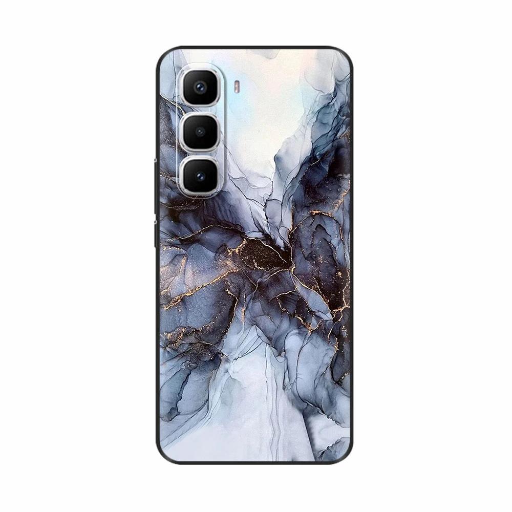 Чехол для Infinix Hot 60 Pro Plus Силиконовый Милый Кот Панда Модный Цветок Любовь Расписной Чехол для Телефона Для Infinix Hot 60 Pro Hot60 Pro