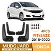 Подходит для Honda Fit FIT JAZZ 2018-2020 стандартная версия плитки на крыло передние и задние автоаксессуары