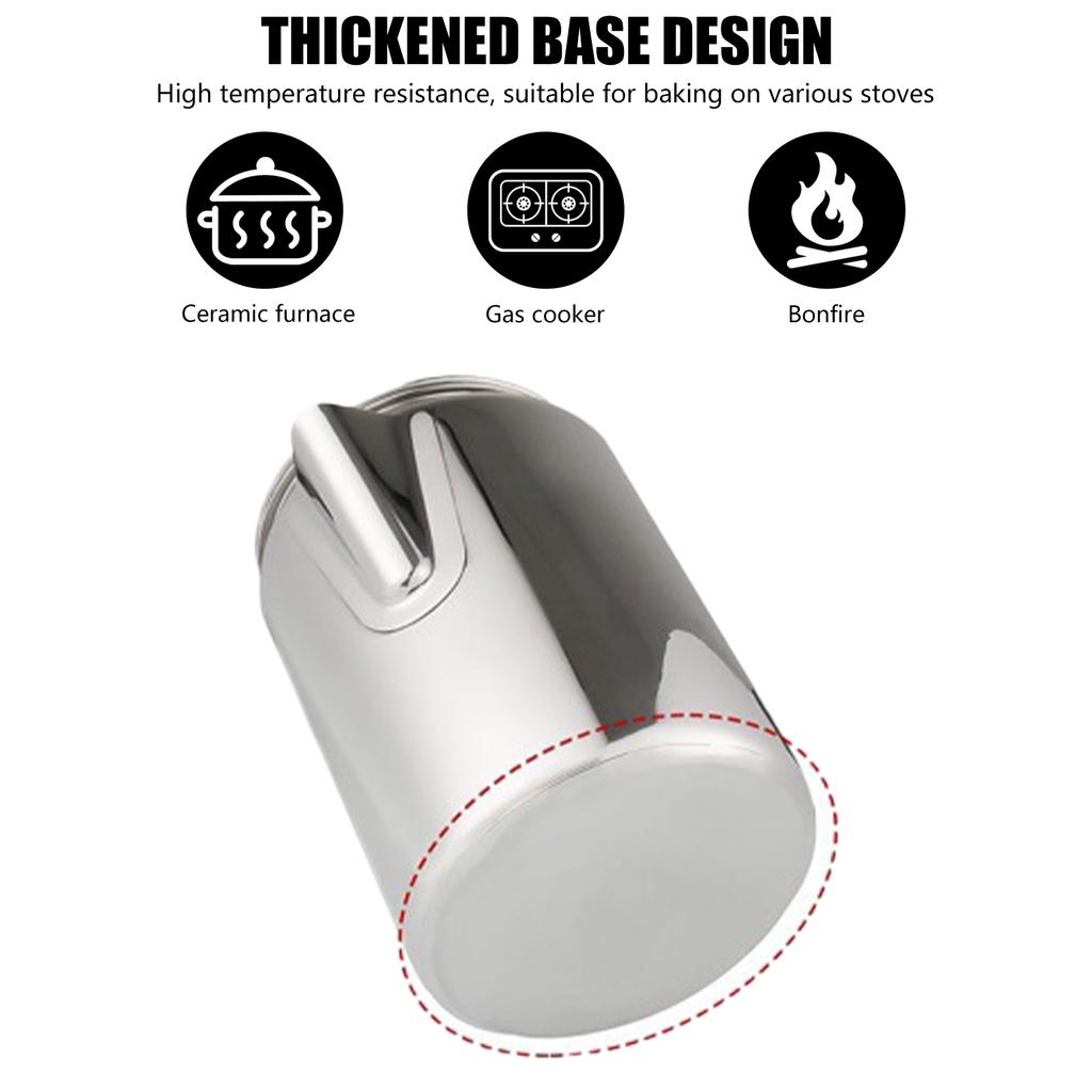 Кофеварка из нержавеющей стали со шкалой, кофейники в американском стиле для кемпинга и домашнего использования, емкость 9 чашек, кофеварка