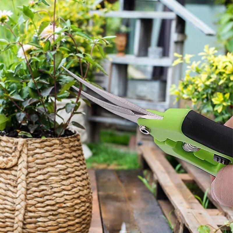 1 Set, Garden Scissors, Garden Pruning Shears, Non-Slip Labor-Saving Flower Branch Branch Shears, Fruit And Vegetable Shears, Fr