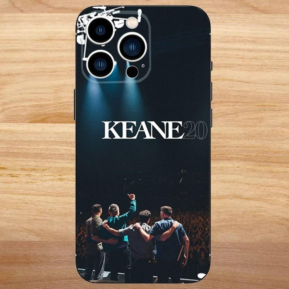 Музыкальный K-KEANE Чехол для телефона для iPhone 16,15,14,13,12,11,Mini,Pro,SE,MAX Белый Матовый Ударопрочный Чехол