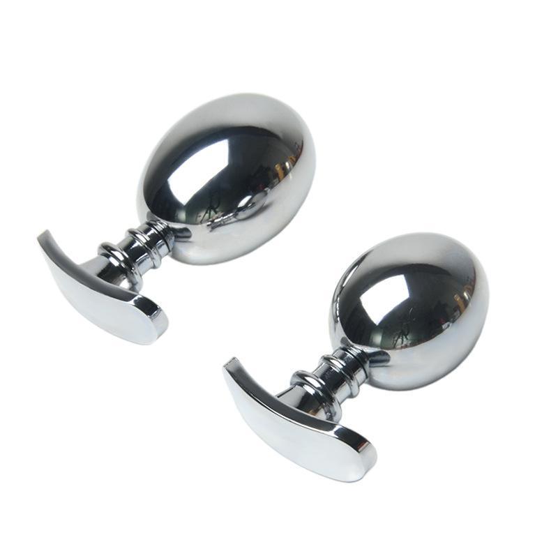 Регулируемый съемный металлический анальный стимулятор для тренировок и ношения на улице