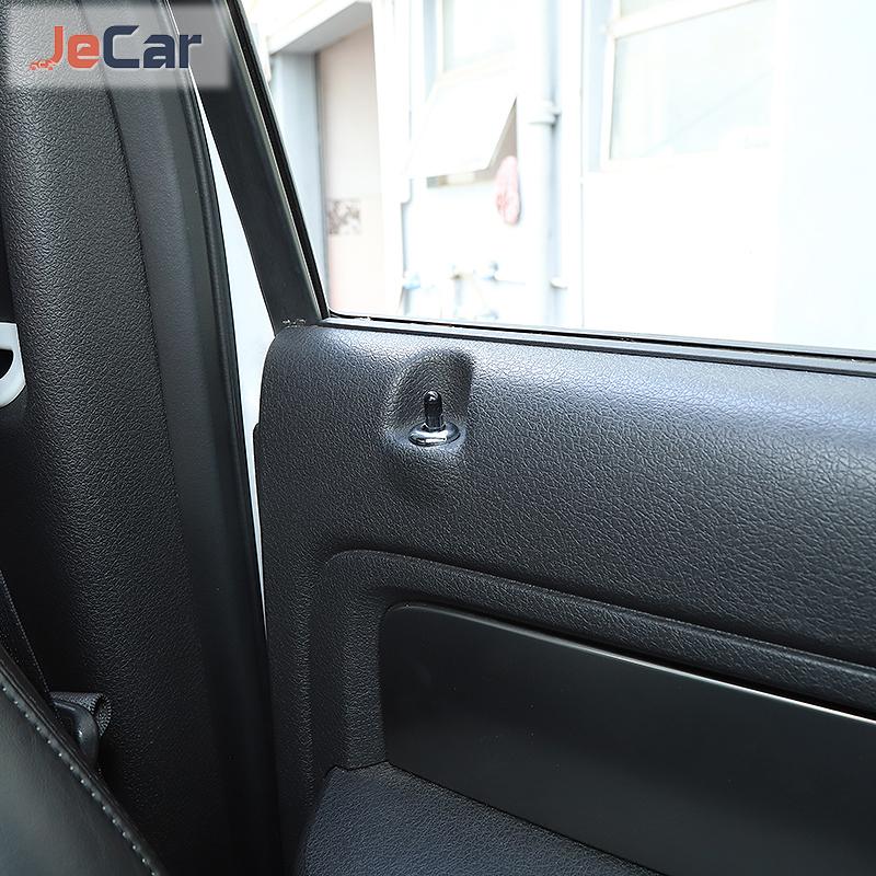 Car Door Lock Bolt Pin Lift Protect Decoration Cover Sticker For Ford F150 Raptor 2009-2014 F150 Up Interior