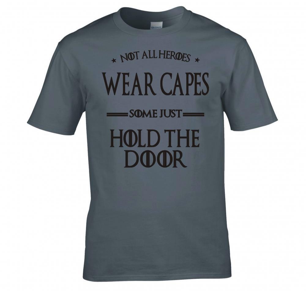 Game Of Thrones Hodor Not All Heroes Wear Capes T Shirt New