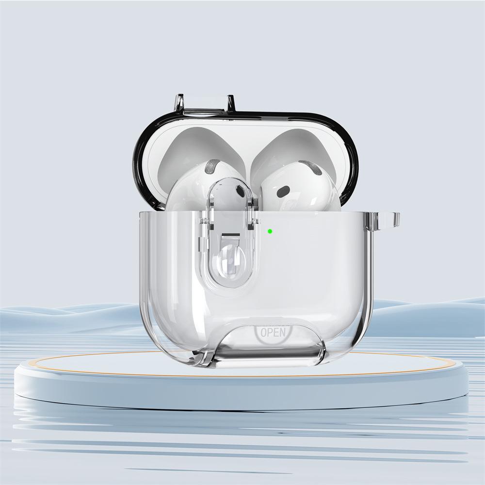 Прозрачный фиксатор для защитного чехла AirPods pro1 первого поколения, чехол для Bluetooth-гарнитуры Apple pro1 первого поколения