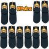 Cartoon Cat Egg Couple Socks Soft Breathable Socks Cozy Mid-Calf Cotton Socks for Maternity Cute Present for Lovers Family Gifts