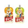 PALDO Pororo 6-летний ферментированный красный женьшень детский (яблоко, слива, апельсин) 2 вкуса по 100 мл × 10 упаковок