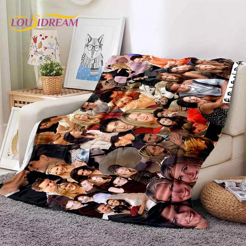 New Friends Classics TV 3D Soft Flannel Blanket for Beds Bedroom Sofa Picnic,Throw Blanket for Cover Outdoor Leisure Kid Gift