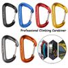Outdoor Accessory Safety Lock Hook Climbing Equipment Mountaineering Buckle Climbing Carabiner