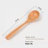 Японская ложка для риса из массива дерева, очень большая - 20x6 см, с длинной ручкой, в стиле популярных фуд-стримеров.