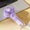 Handheld Spray Fan USB Rechargeable Adjustable Summer Personal Water Mist Fan Portable Travel Outdoor Pocket Mini Cooling Fan