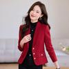 Розовый пиджак для миниатюрных женщин: Весна 2025 Ароматный Стиль Повседневный Костюм для Весны/Осени