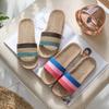 Linen Shoes, Slippers, Thick-soled Straw Sandals, Indoor