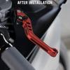 22mm Universal Motorcycle Brake Clutch Levers Hydraulic Front Brake Pump Accessories Lever Motocross Motorcycle Brake Handle