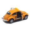 Miniature Simulation Back Car Model Diecast Alloy Pull Taxi Toy with Opening Door 0.0638888888888889 Scale Retro Car