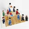 Basketball Court Baseplates Basketball Stands Sets Building Bricks for Basketball Game Compatible with Major Brands MiniFigures
