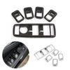 For Mercedes Benz A B C E G CLA GLK GLA GLE Class W204 G500 W212 W166 5pcs Car Door Window Glass Lift Switch Button Cover Decor