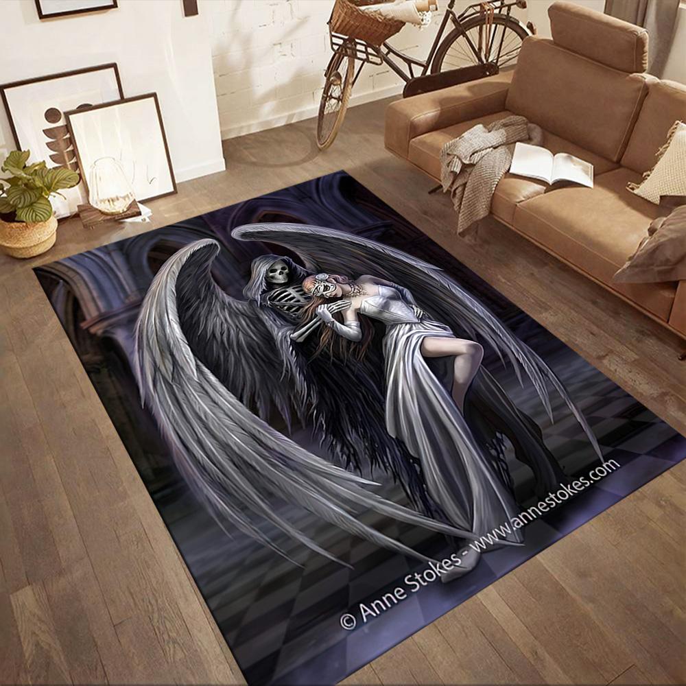 Gothic Style Carpet Perfect for Outdoor Study room Dormitory Game Room Anti-slip Rug Office home decor Birthday/Christmas Gift