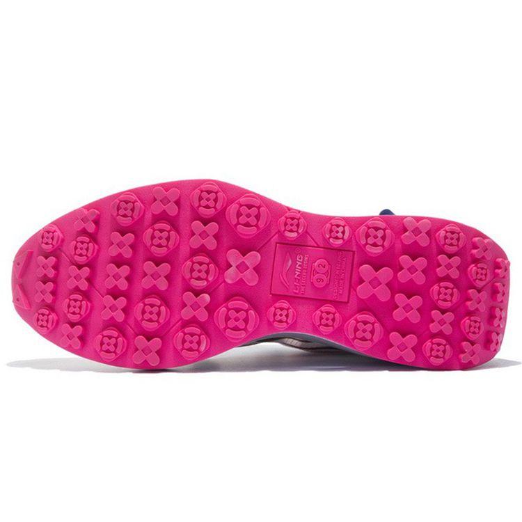 Li Ning Shock Absorbing Non Slip Wear Resistant Breathable Lightweight Rebound Low Top Casual Shoes Women Casual Shoes Cloud-White AZGS006-1