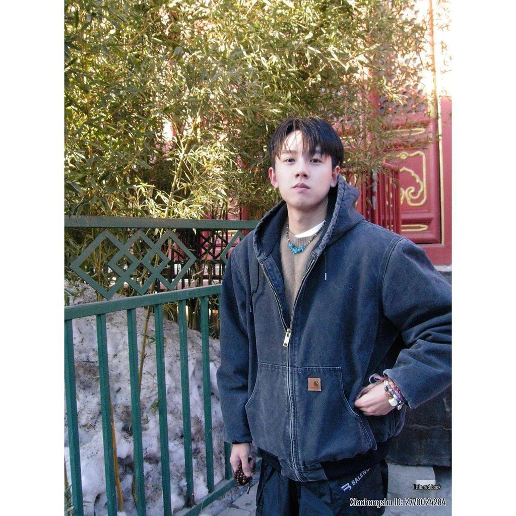 J25 Тяжелая стираная J130 Куртка-бомбер с капюшоном, потертая, винтажная, для автомобиля